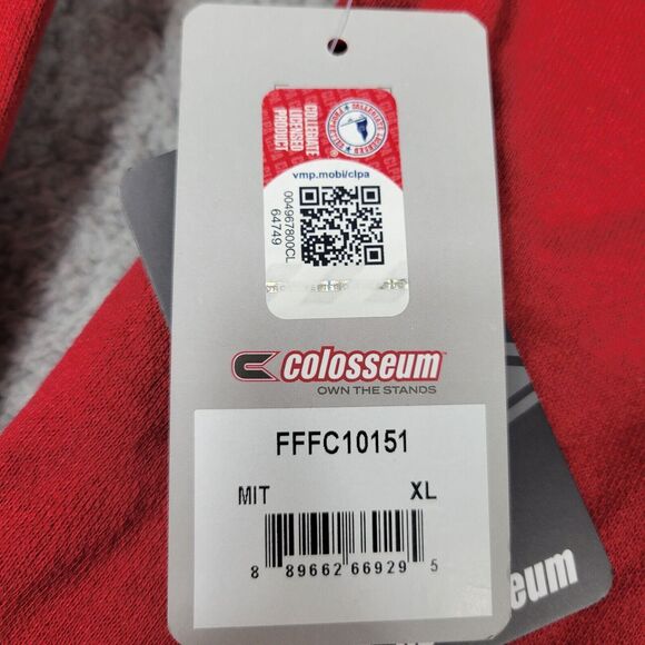 Colosseum MIT Engineers Mens XL Sweatshirt Cardinal Arch & Logo Embroidered - Picture 6 of 12